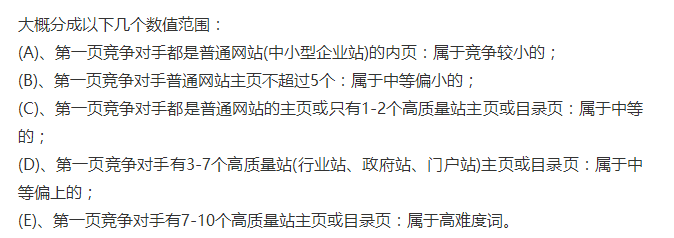 苏州SEO分享浅谈如何评估关键词的优化难度